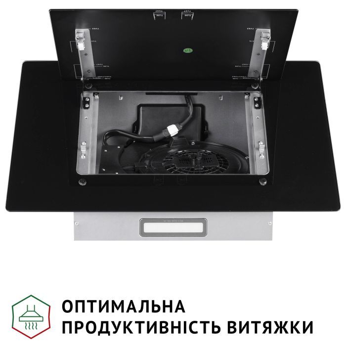 Витяжка кухонна Perfelli DN 6142 BL LED зображення 8