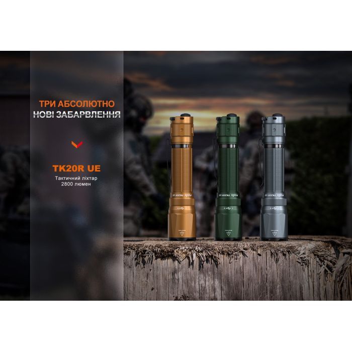 Ліхтар Fenix TK20R UE Camo (TK20RUEcamo) зображення 12