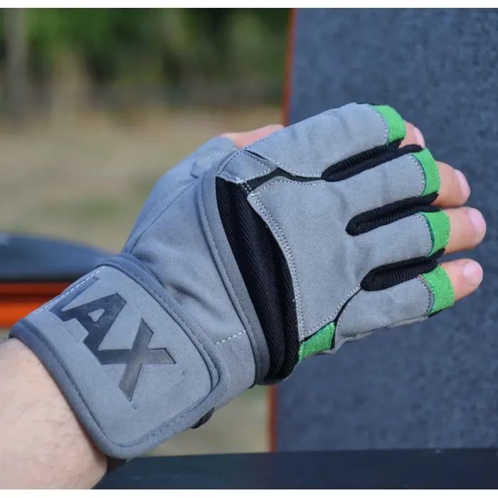 Перчатки для фитнеса MadMax MFG-860 Wild Grey/Green XL (MFG-860_XL) изображение 3