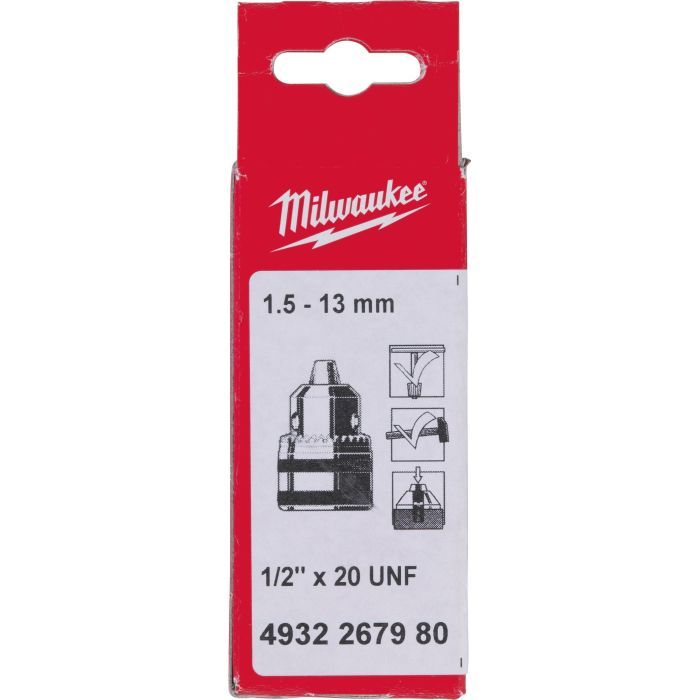 Патрон Milwaukee под ключ 1,5-13 1/2"х20 (4932267980) изображение 2