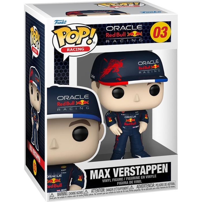 Фигурка Funko Pop серии Формула-1 - Макс Ферстаппен (72217) изображение 3