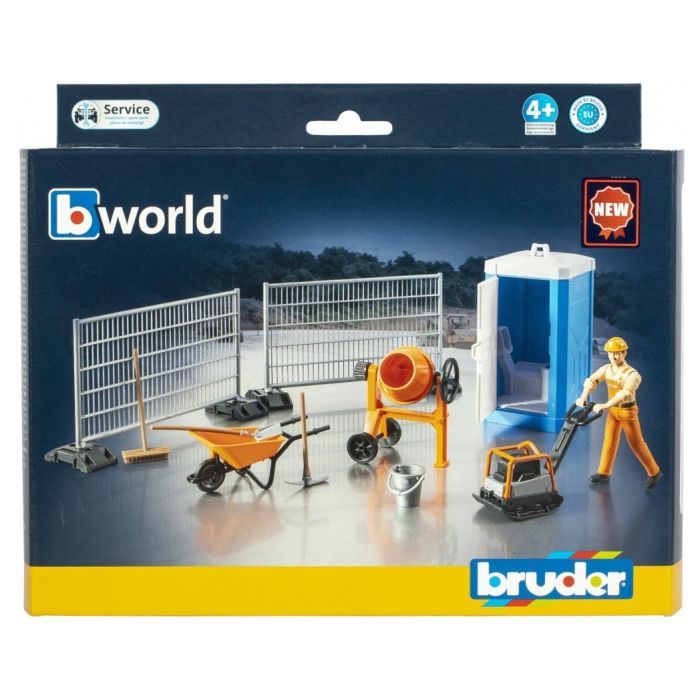 Игровой набор Bruder Строительные аксессуары (62008) изображение 4