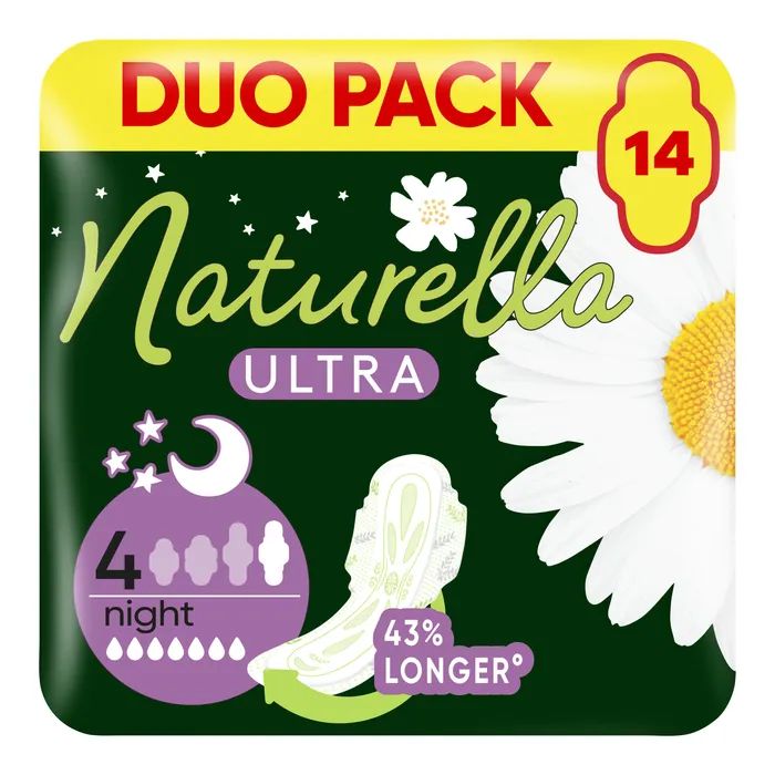 Гигиенические прокладки Naturella Ultra Night (Размер 4) 14 шт. (8001090585394)