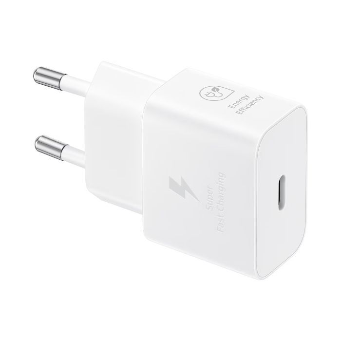 Зарядний пристрій Samsung 25W Power Adapter (w C to C Cable) White (EP-T2510XWEGEU) зображення 2