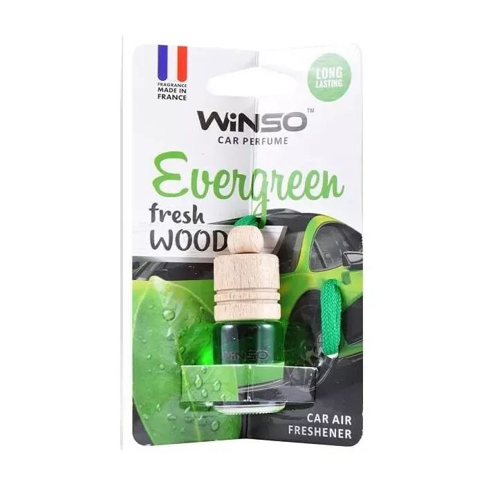 Ароматизатор для автомобиля WINSO WOOD EVERGREEN (530300)