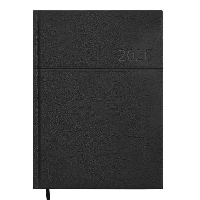 Тижневик Buromax датований 2026 ORION, А5 чорний (BM.2150-01)