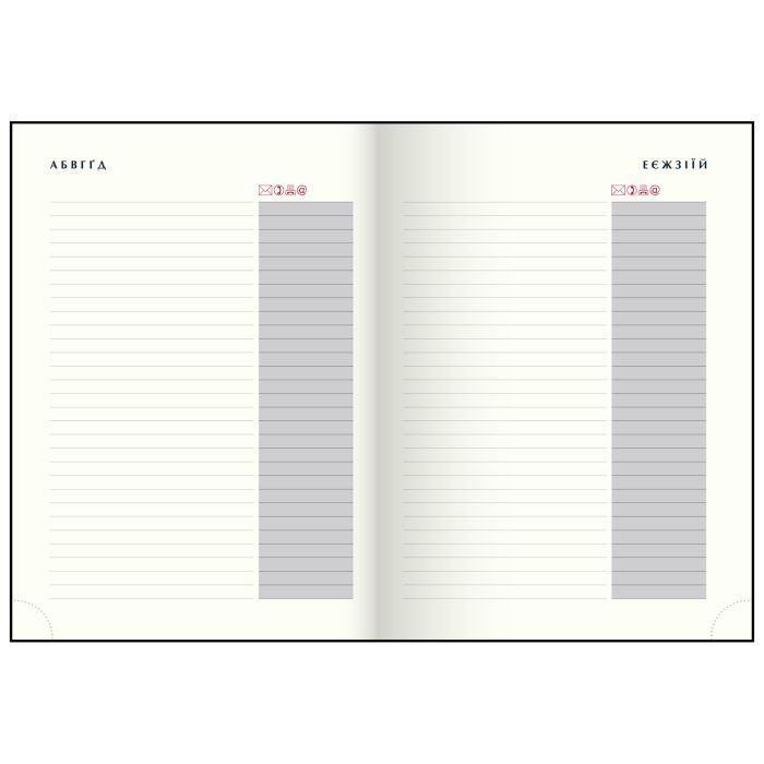 Тижневик Buromax датований 2026 ORION, А5 чорний (BM.2150-01) зображення 4