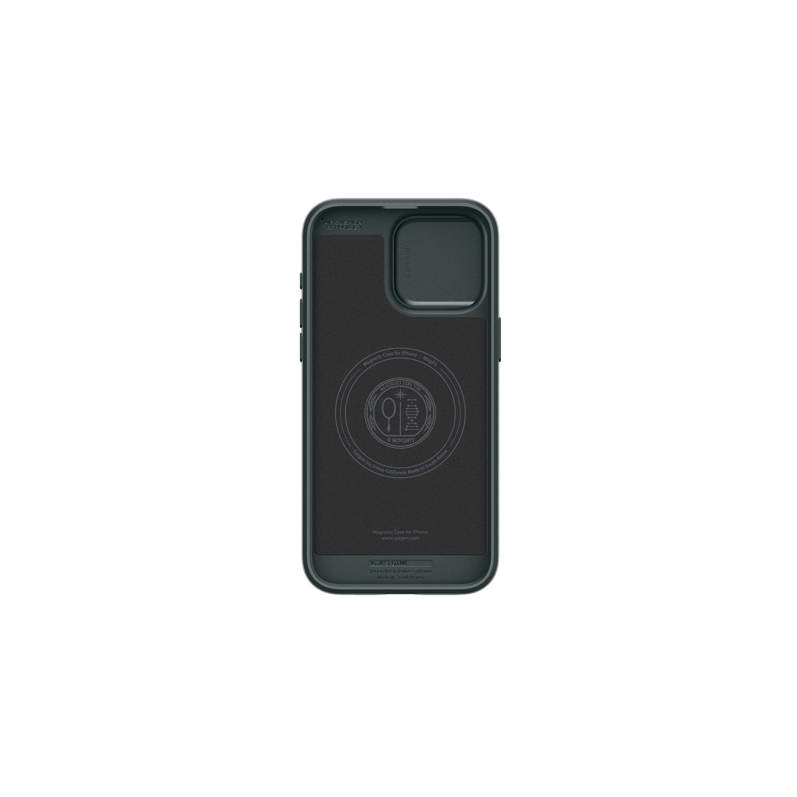 Чохол до мобільного телефона Spigen Apple iPhone 15 Pro Max Optik Armor MagFit Abyss Green (ACS06600) зображення 3