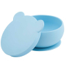 Тарелка детская MinikOiOi Bowly глубокая с крышкой на присоске Mineral Blue (101080003) изображение 2
