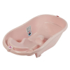 Ванночка Ok Baby з анатомічною гіркою і термодатчиком (рожевий) (38231400)