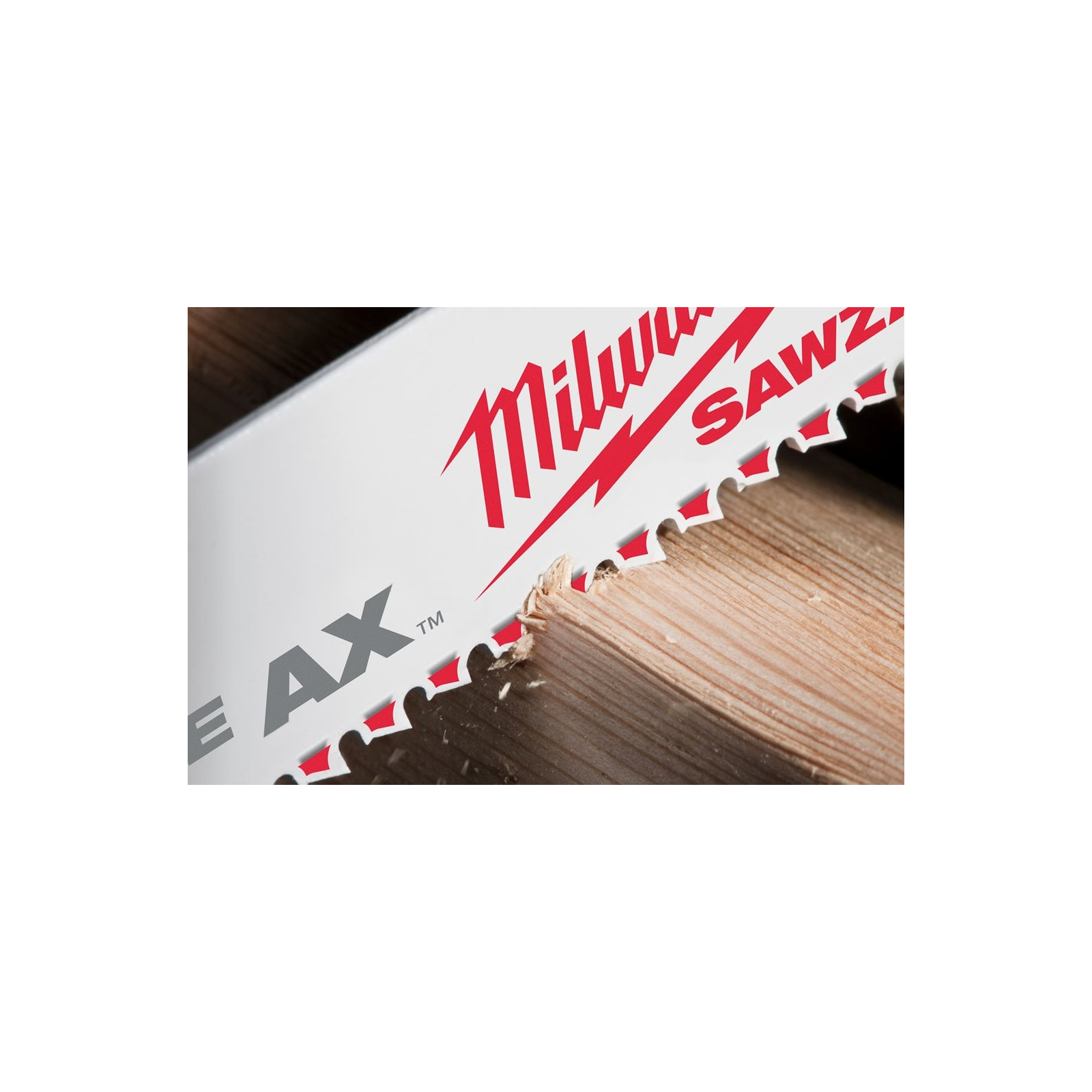 Полотно Milwaukee для шабельної пили, AX FANG TIP 300мм, крок 5,0мм, 5шт, деревина з цвяхами (48005027) зображення 3