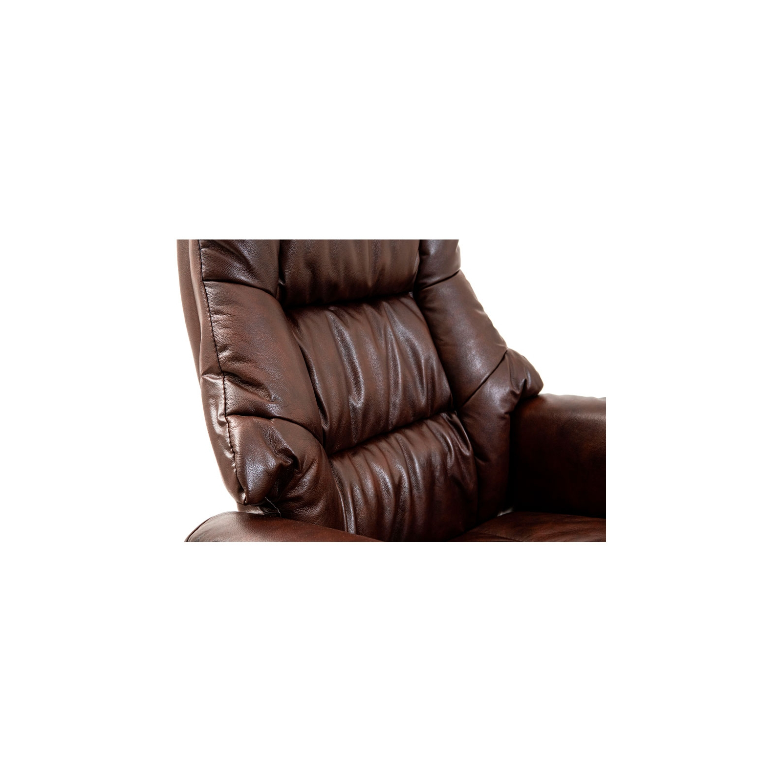 Офисное кресло Richman Конгресс Хром M-2 Широкий (Anyfix Wide) Кожа Люкс Коричневая (ADD0001832) изображение 8