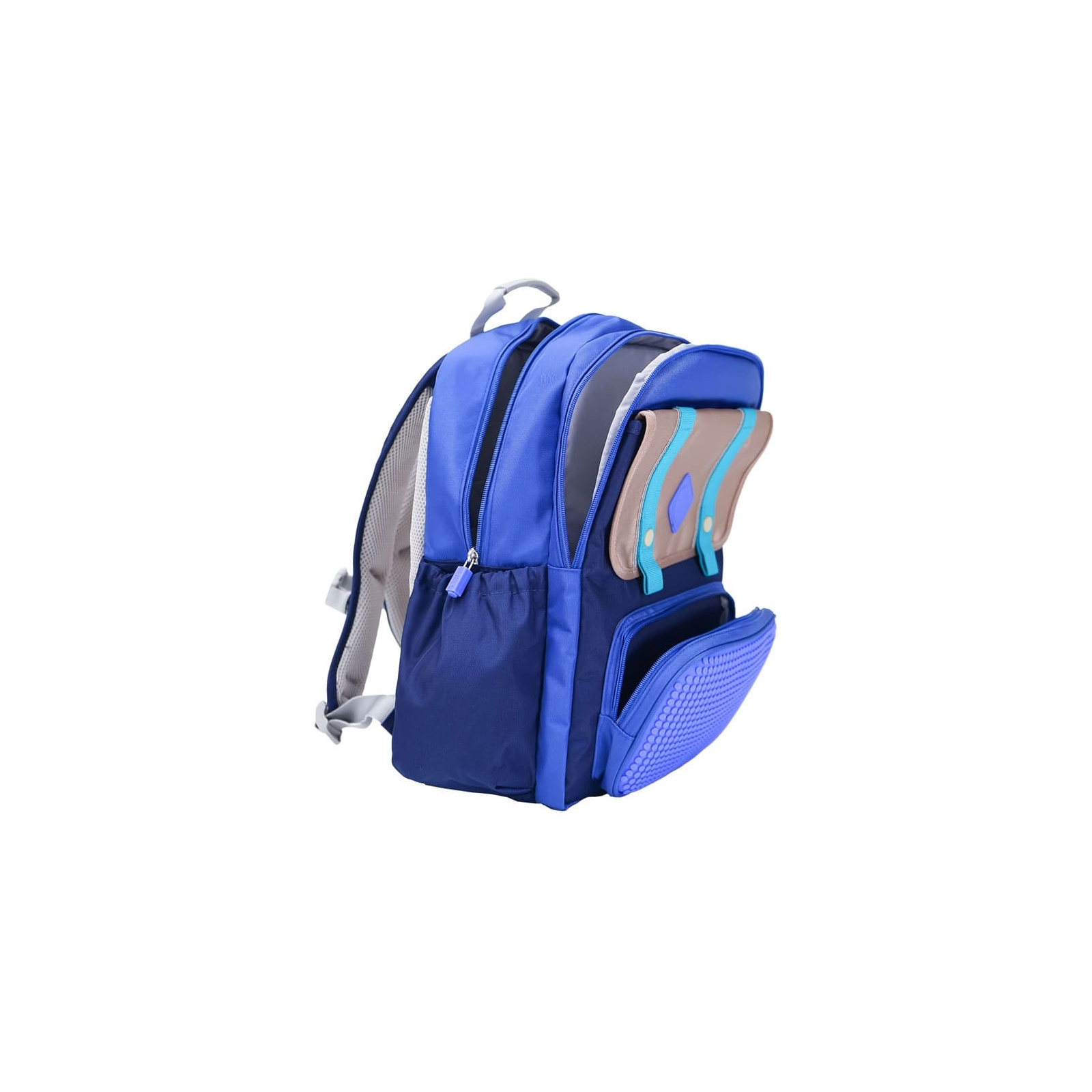 Рюкзак шкільний Upixel Dreamer Space School Bag - Синьо-сірий (U23-X01-A) зображення 7