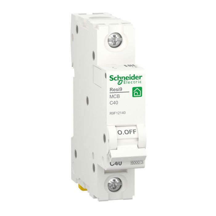 Автоматический выключатель Schneider Electric RESI9 6kA 1P 40A C (R9F12140)