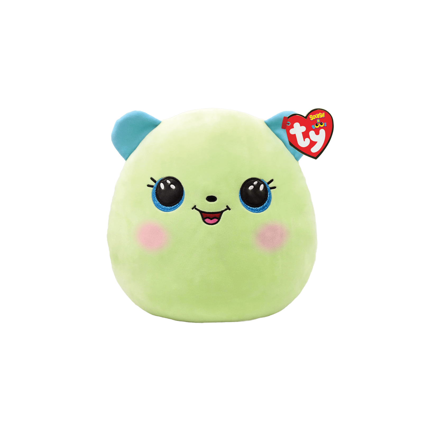 Мягкая игрушка Ty Squish-a-Boos Зеленый мишка Clover 20 см (39227)