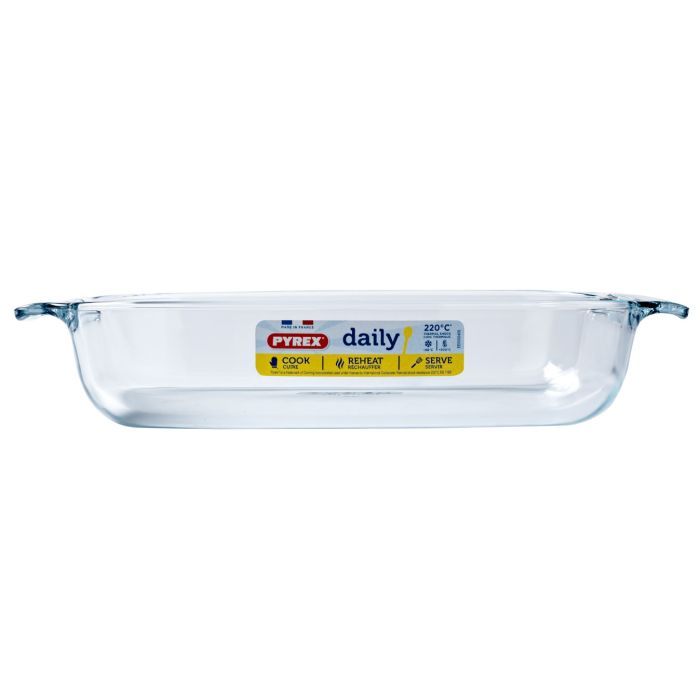Форма для випікання Pyrex Daily прямокутна 35 х 23 х 6 см 2.7 л (231B000/3646) зображення 3