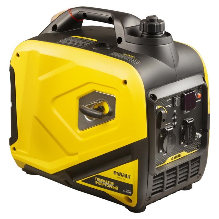 Генератор Sigma інверторний, 3.2/3.4kW, 50dB, ручний запуск (5710641) зображення 8