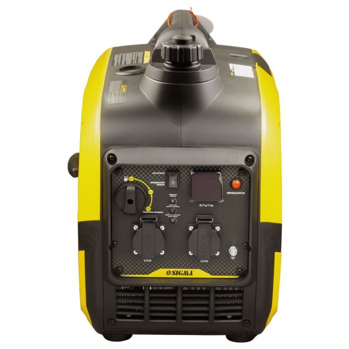 Генератор Sigma інверторний, 3.2/3.4kW, 50dB, ручний запуск (5710641) зображення 9