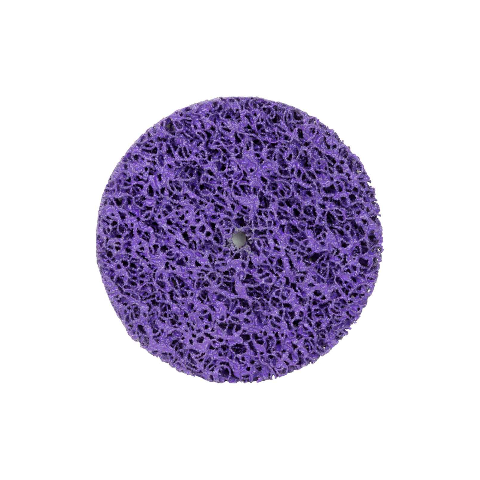 Круг зачистний Sigma з нетканого абразиву (корал) 125мм без тримача фіолетовий твердий (9175681)