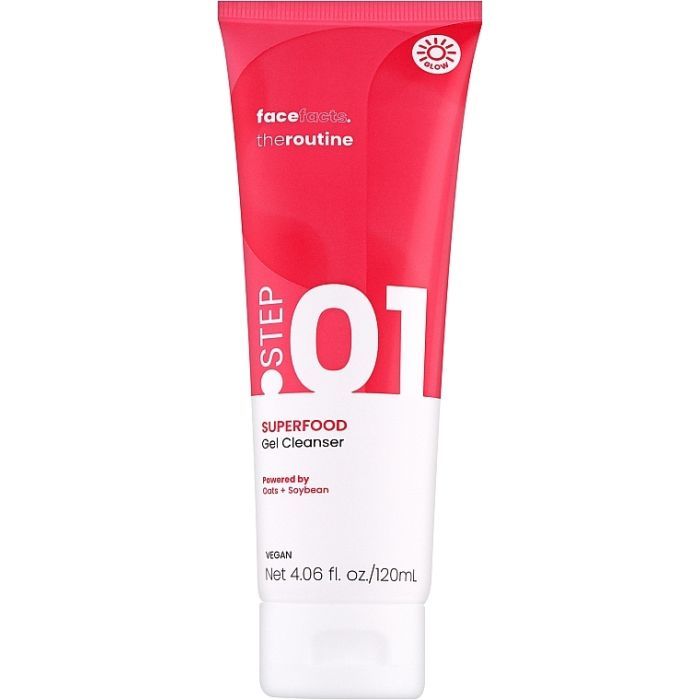 Гель для умывания Face Facts The Routine Step.01 Superfood Gel Cleanser 120 мл (5031413930122)