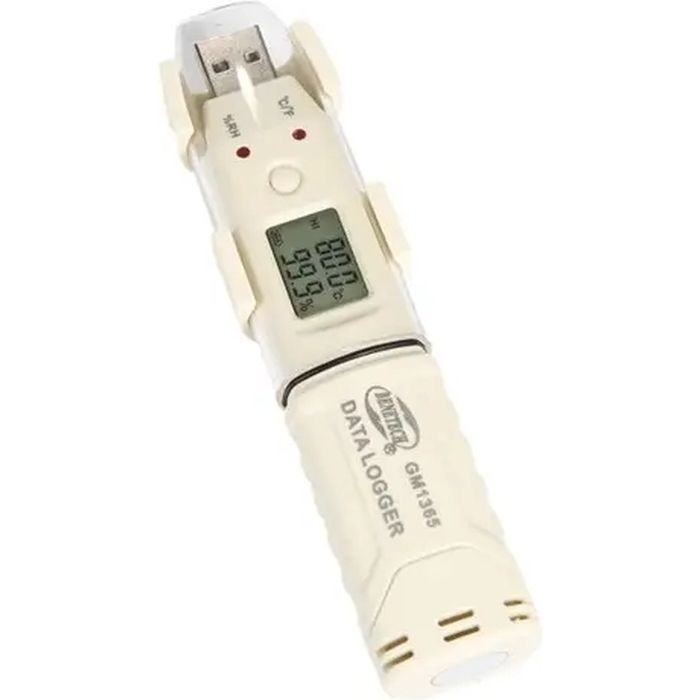 Вологомір Torin даталогер USB, 0-100%, -30-80°C (GM1365) зображення 2