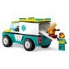 Конструктор LEGO City Карета швидкої допомоги й сноубордист 79 деталей (60403) зображення 3