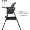 Стілець для годування Tutti Bambini 7 в 1 Nova чорний (611010/9999) зображення 2