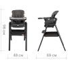 Стілець для годування Tutti Bambini 7 в 1 Nova чорний (611010/9999) зображення 4