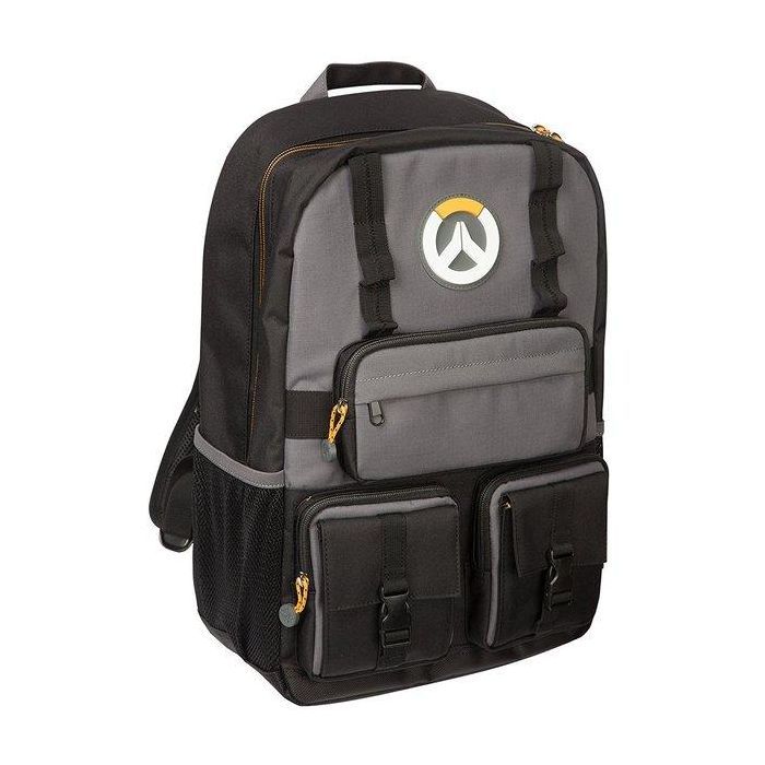 Рюкзак шкільний Jinx Overwatch MVP Laptop Backpack Black/Grey (JINX-7502)