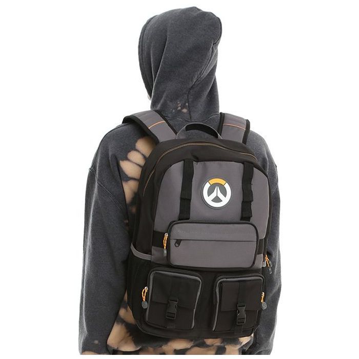 Рюкзак шкільний Jinx Overwatch MVP Laptop Backpack Black/Grey (JINX-7502) зображення 3