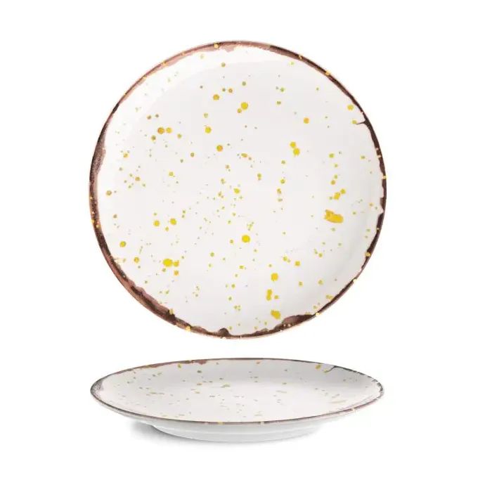 Тарілка G.Benedikt Isabelle кругла 27 см Coffee Moon (ISC2127-K0015)