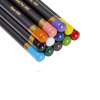 Карандаши цветные Derwent Chromaflow 12 цв. в металлическом пенале (5028252616119) изображение 5