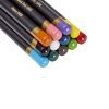 Карандаши цветные Derwent Chromaflow 12 цв. в металлическом пенале (5028252616119) изображение 5