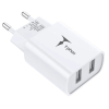 Зарядний пристрій T-Phox TC-224 Pocket Dual USB White (TC-224 (W)) зображення 3