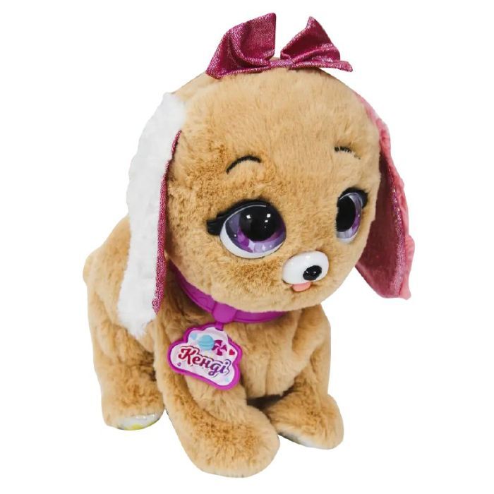 Интерактивная игрушка Bambi Собака Розовая (M 5701 UA pink) изображение 2