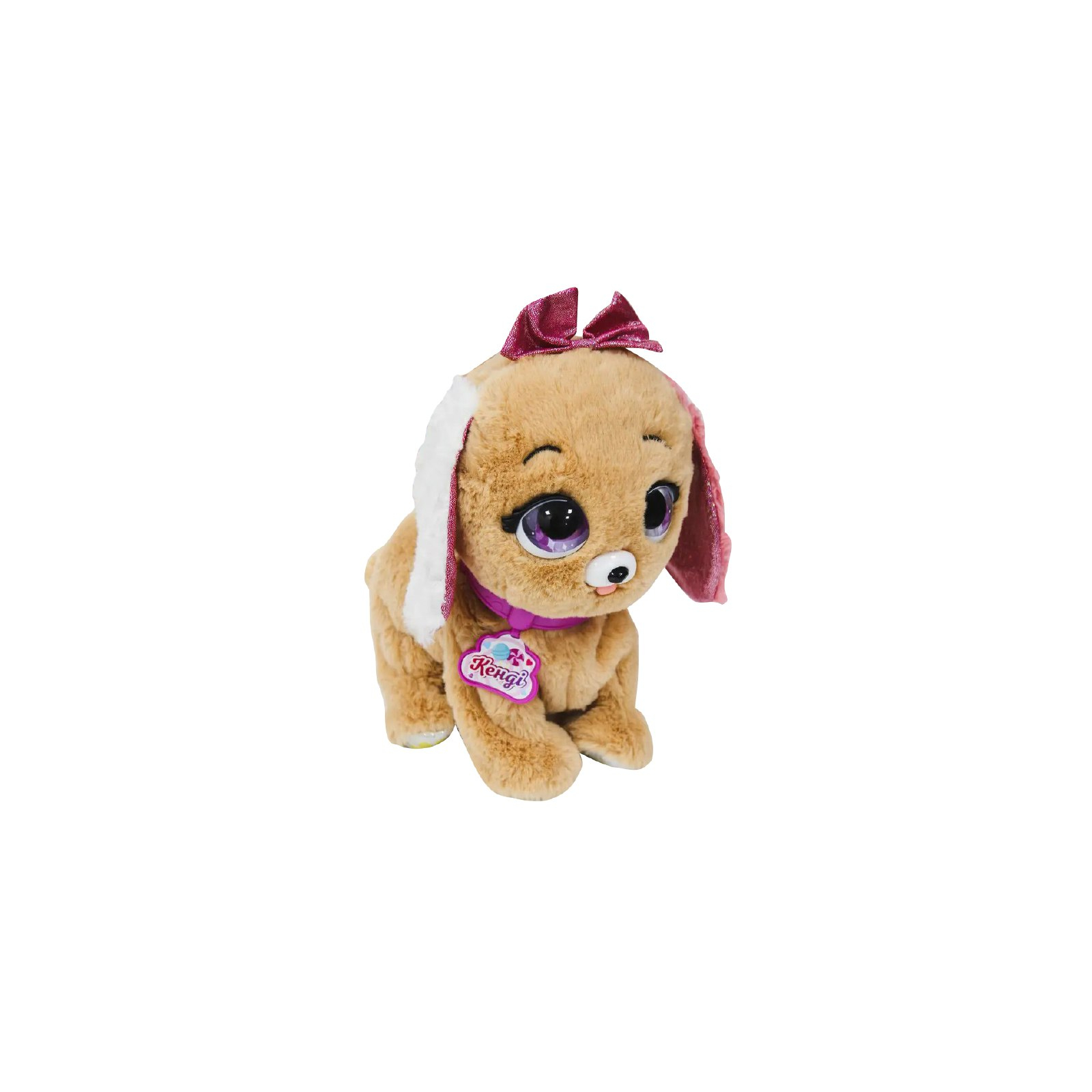 Інтерактивна іграшка Bambi Собака Рожева (M 5701 UA pink) зображення 2