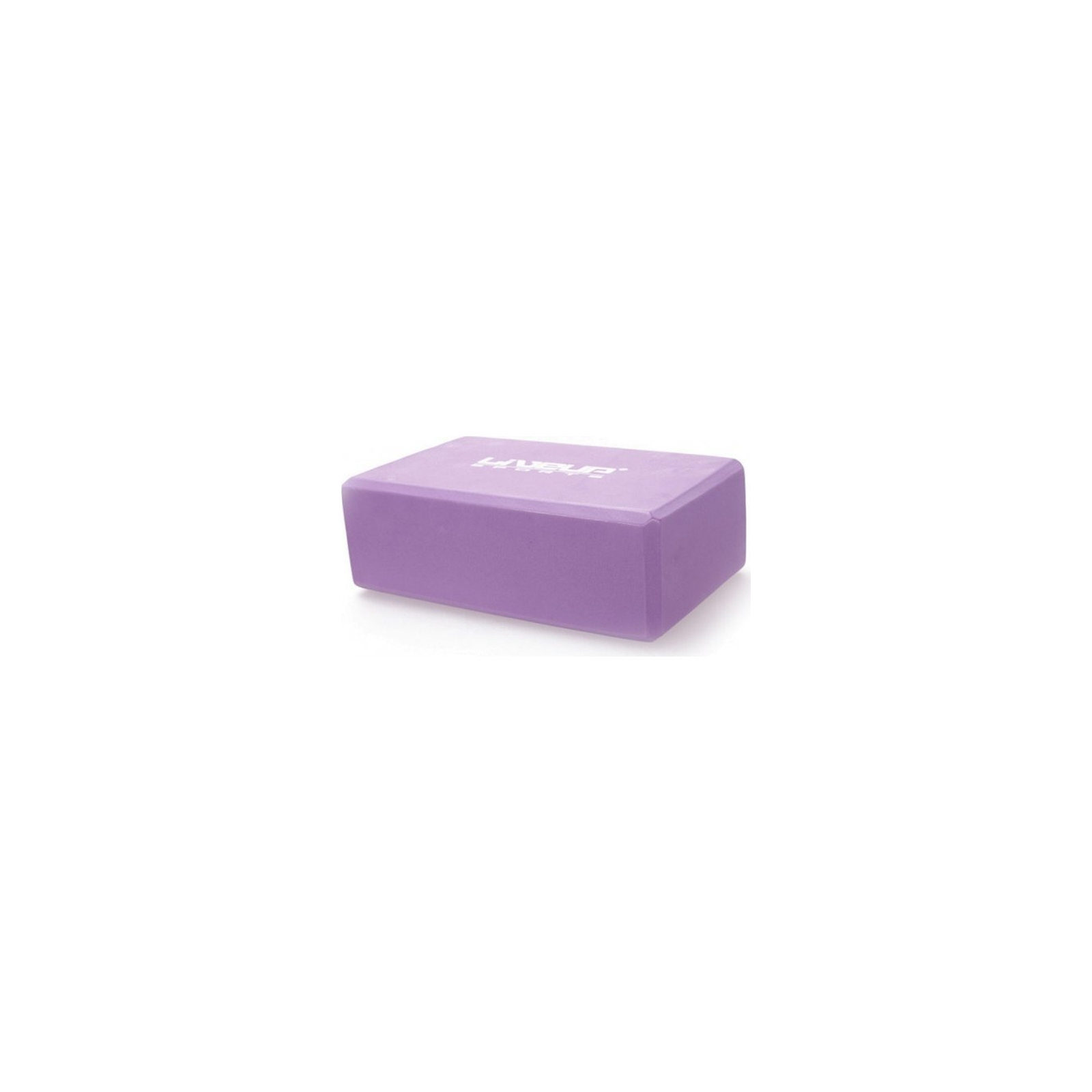 Блок для йоги LiveUp EVA Brick Уні 22,9 x 15,2 x 7,6см Фіолетовий (LS3233A-p)
