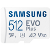 Карта памяти Samsung 512GB microSDXC calss 10 UHS-I V30 EVO (MB-MC512KA/EU) изображение 2