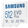 Карта памяти Samsung 512GB microSDXC calss 10 UHS-I V30 EVO (MB-MC512KA/EU) изображение 4