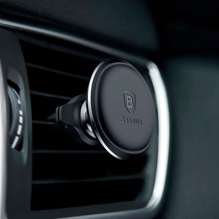 Универсальный автодержатель Baseus Magnetic Air Vent Car (SUGX020001) изображение 10