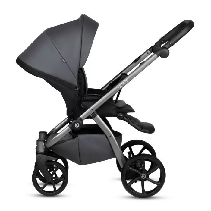 Коляска TUTIS Uno5 plus LEATHER COLLECTION Black Sesame (1402168) изображение 5