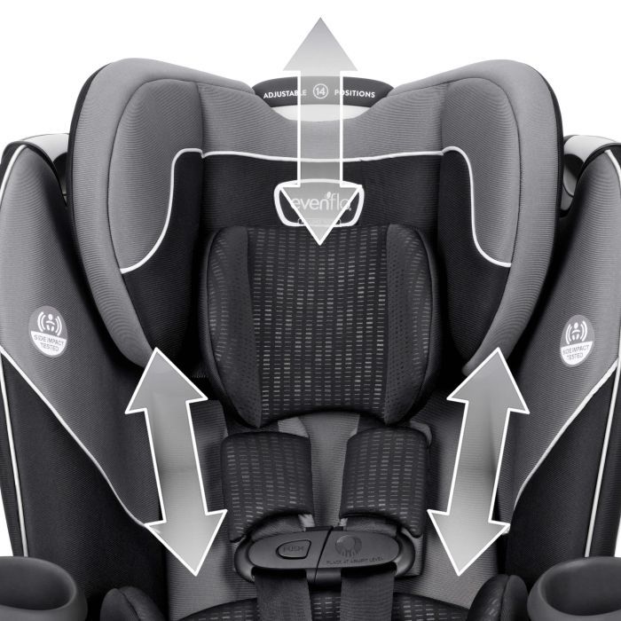Автокресло Evenflo Revolve 360 LX (1,8 до 54,4 кг) Amherst Gray (032884201983) изображение 10