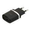 Зарядний пристрій HOCO C12 Smart dual USB charger Black (6957531063094)