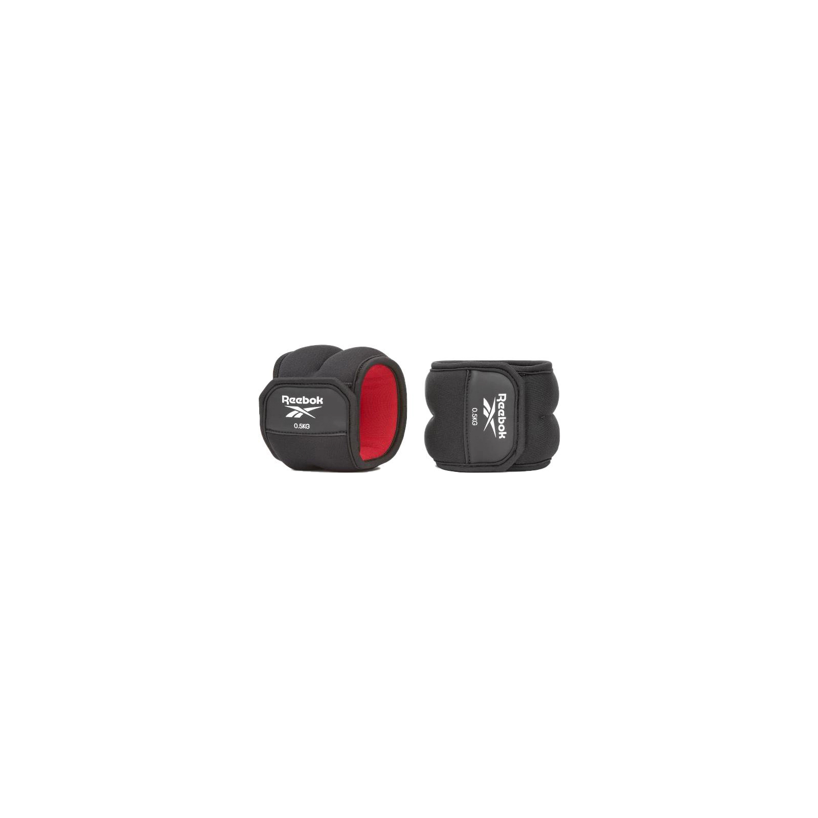 Утяжелитель Reebok Ankle Weights чорний, червоний RAWT-11220 0.5 кг (885652020596)