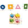 Развивающая игрушка Hape деревянный пазл-сортер Цветные фигуры (E0411) изображение 4