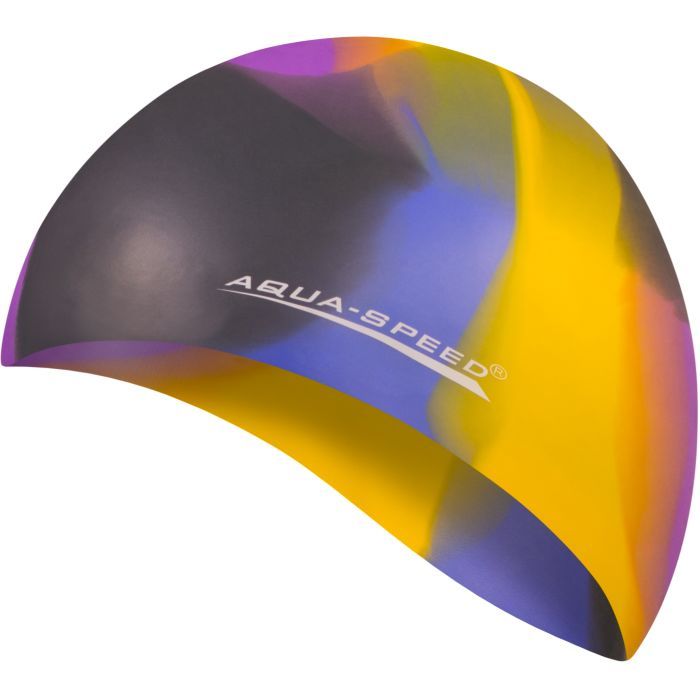 Шапка для плавання Aqua Speed Bunt 4041 113-46 мультиколор Уні OSFM (5908217640413)
