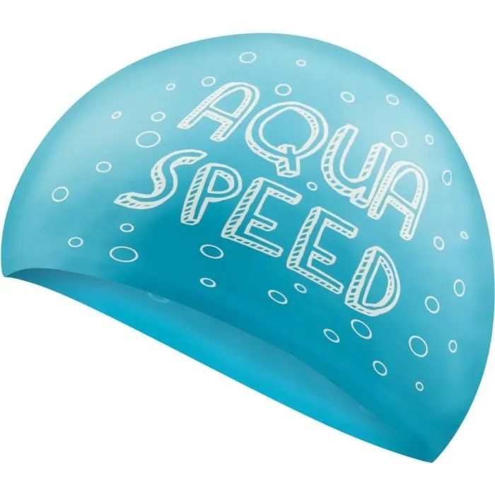 Шапка для плавания Aqua Speed Kiddie 142-Octopus 7216 блакитний Діт OSFM (5908217672162) изображение 2