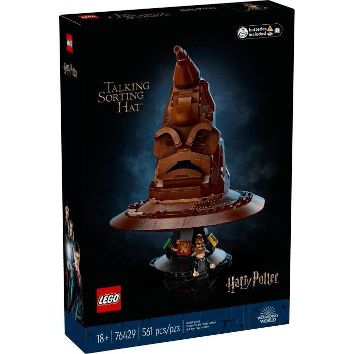 Конструктор LEGO Harry Potter Болтливая сортировочная шляпа 561 деталь (76429)
