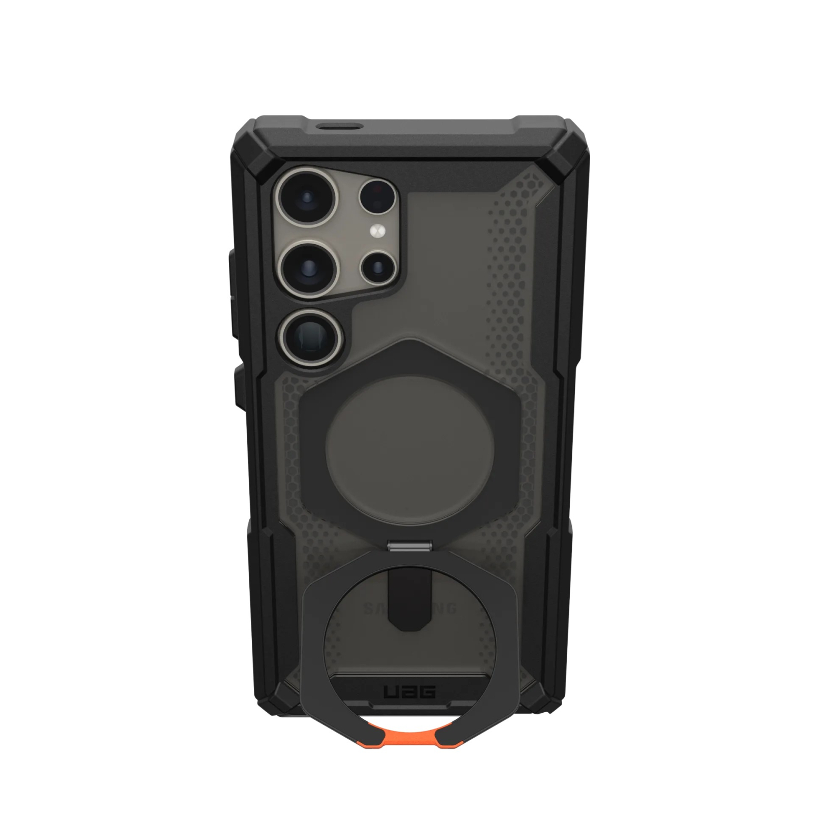 Чехол для мобильного телефона UAG Samsung Galaxy S24 Ultra Plasma XTE Pro Black/Orange (214436114097) изображение 2