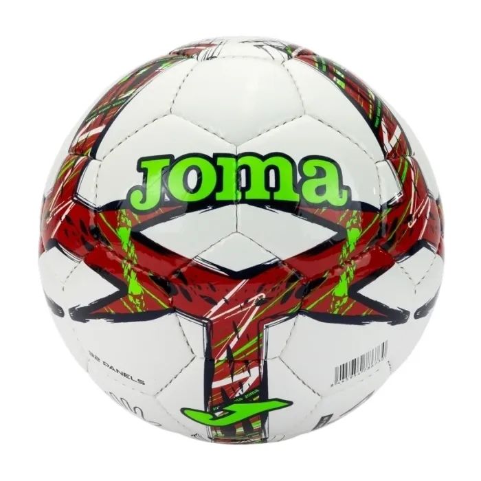 М'яч футбольний Joma Dal III 401412.206 білий, червоний, салатовий Уні 5 (8445954786723) зображення 2